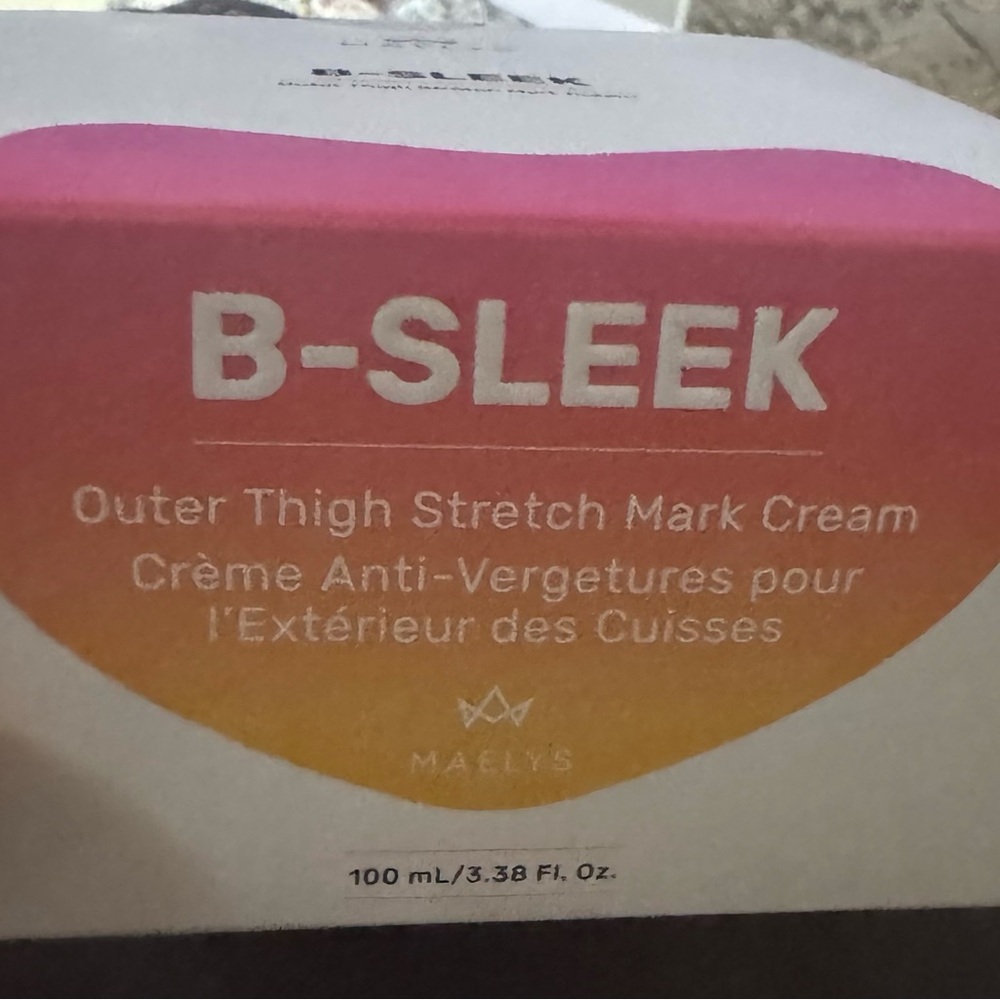 Maelys B-Sleek Stretch Mark Cream - Pink and White